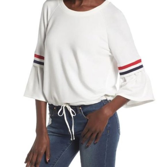 Elodie Stripe Sweatshirt, small - Picture 1 of 4